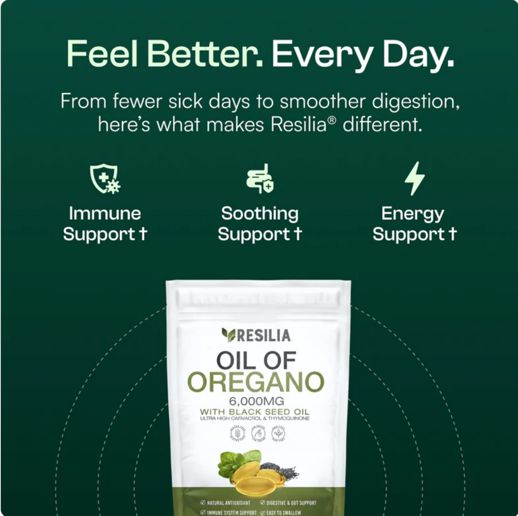 Resilia® Oil of Oregano Softgels