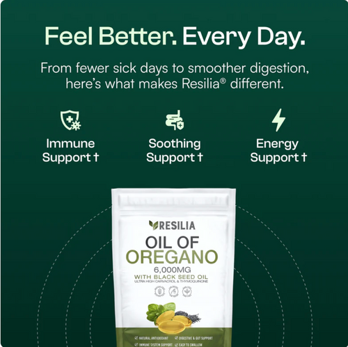 Resilia® Oil of Oregano Softgels