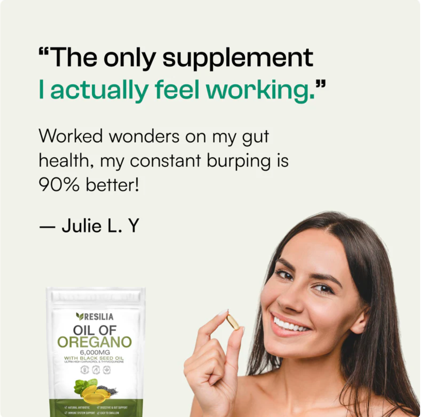Resilia® Oil of Oregano Softgels